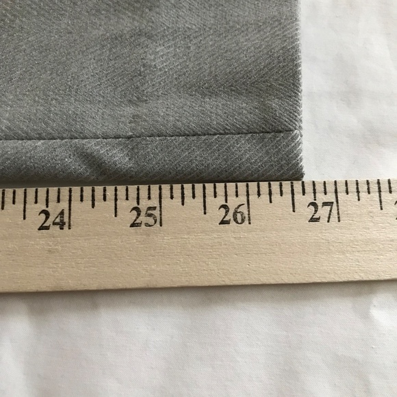 BANANA REPUBLIC Avery Ankle Trouser Pants Gray Belted Women’s Plus Size 14 NWT - Picture 16 of 16